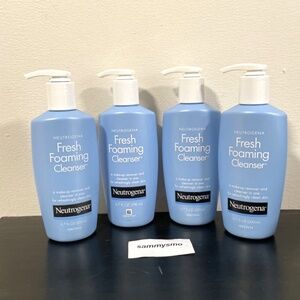 Neutrogena fresh foaming Cleanser 6.7oz 200ml x4 old